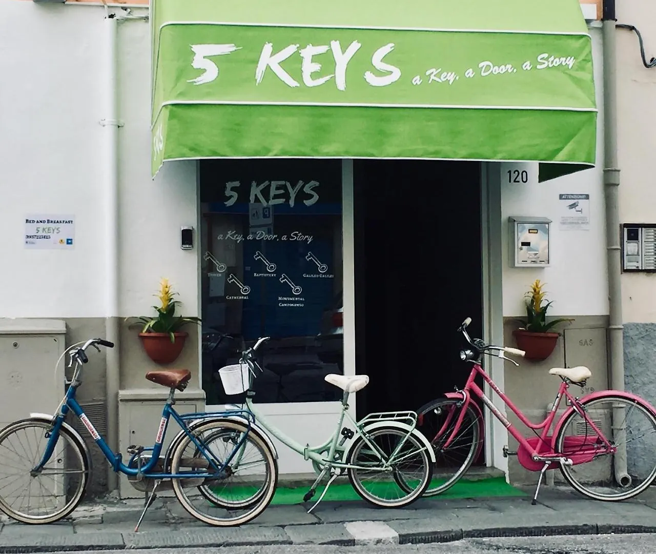Bed and Breakfast 5 Keys Pisa Italien