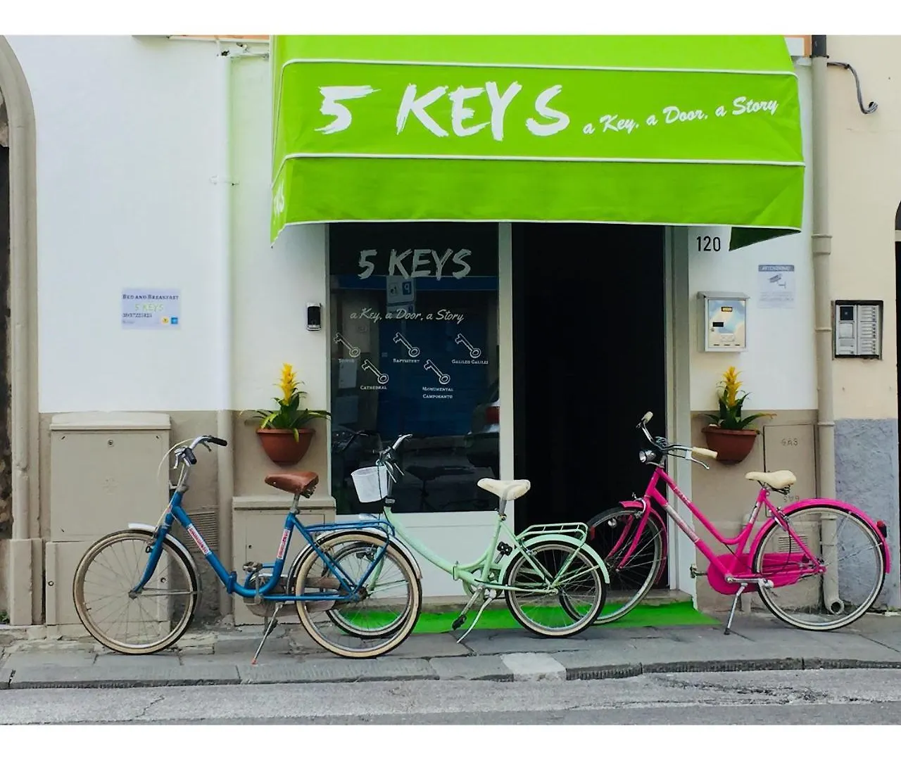 5 Keys Acomodação com café da manhã Pisa